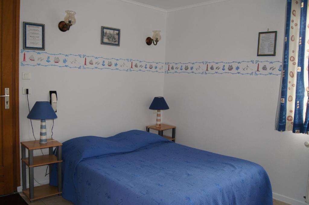 Aux Trois Jean Otel Le Crotoy Oda fotoğraf