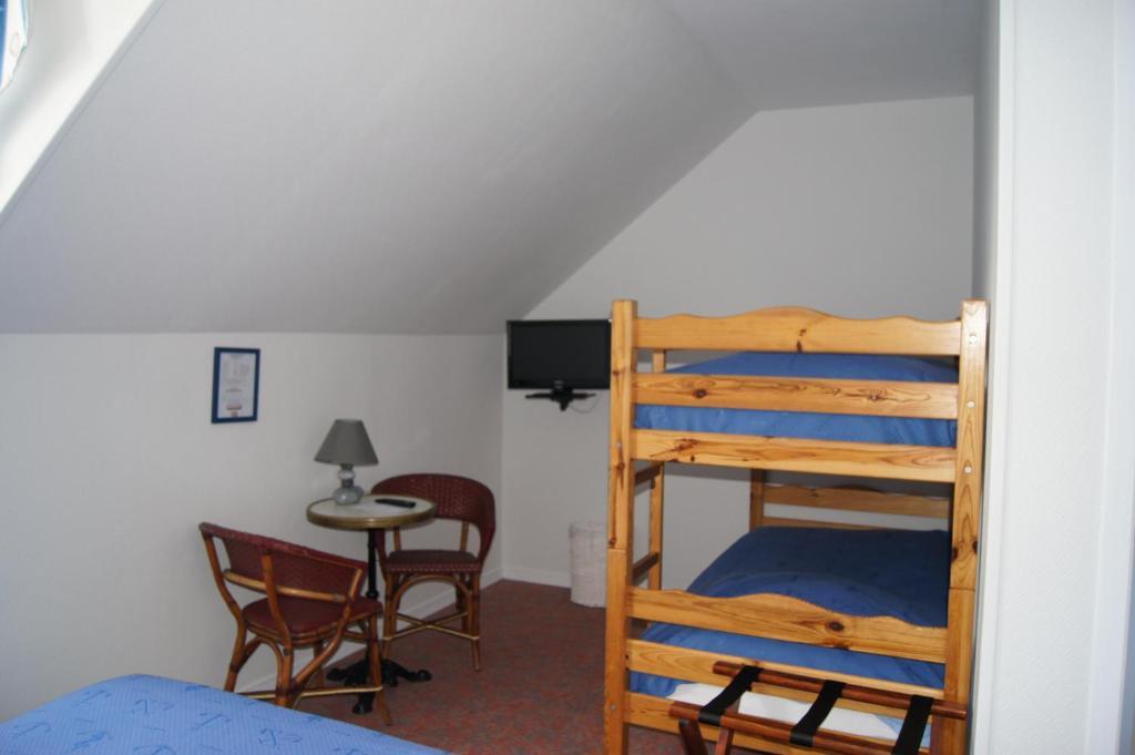 Aux Trois Jean Otel Le Crotoy Oda fotoğraf