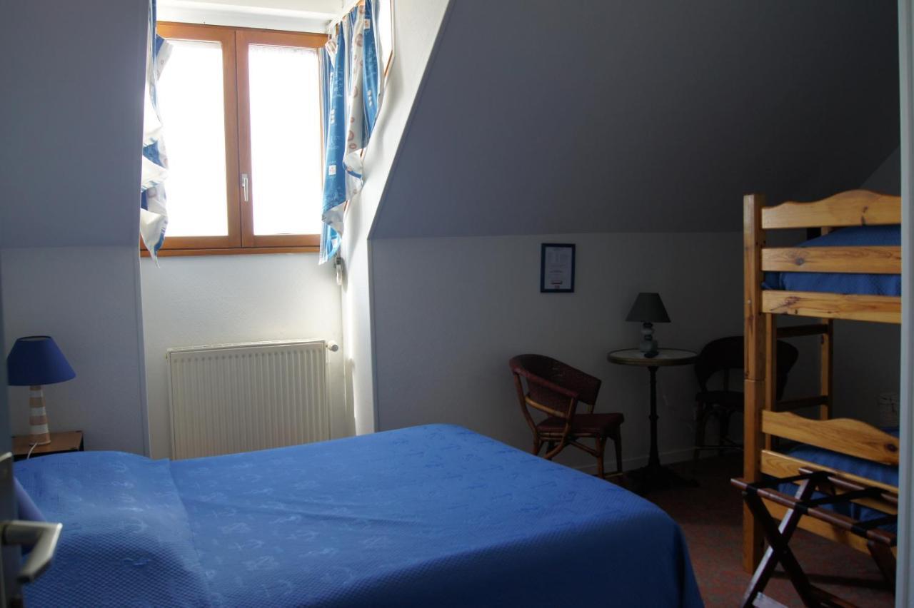 Aux Trois Jean Otel Le Crotoy Oda fotoğraf